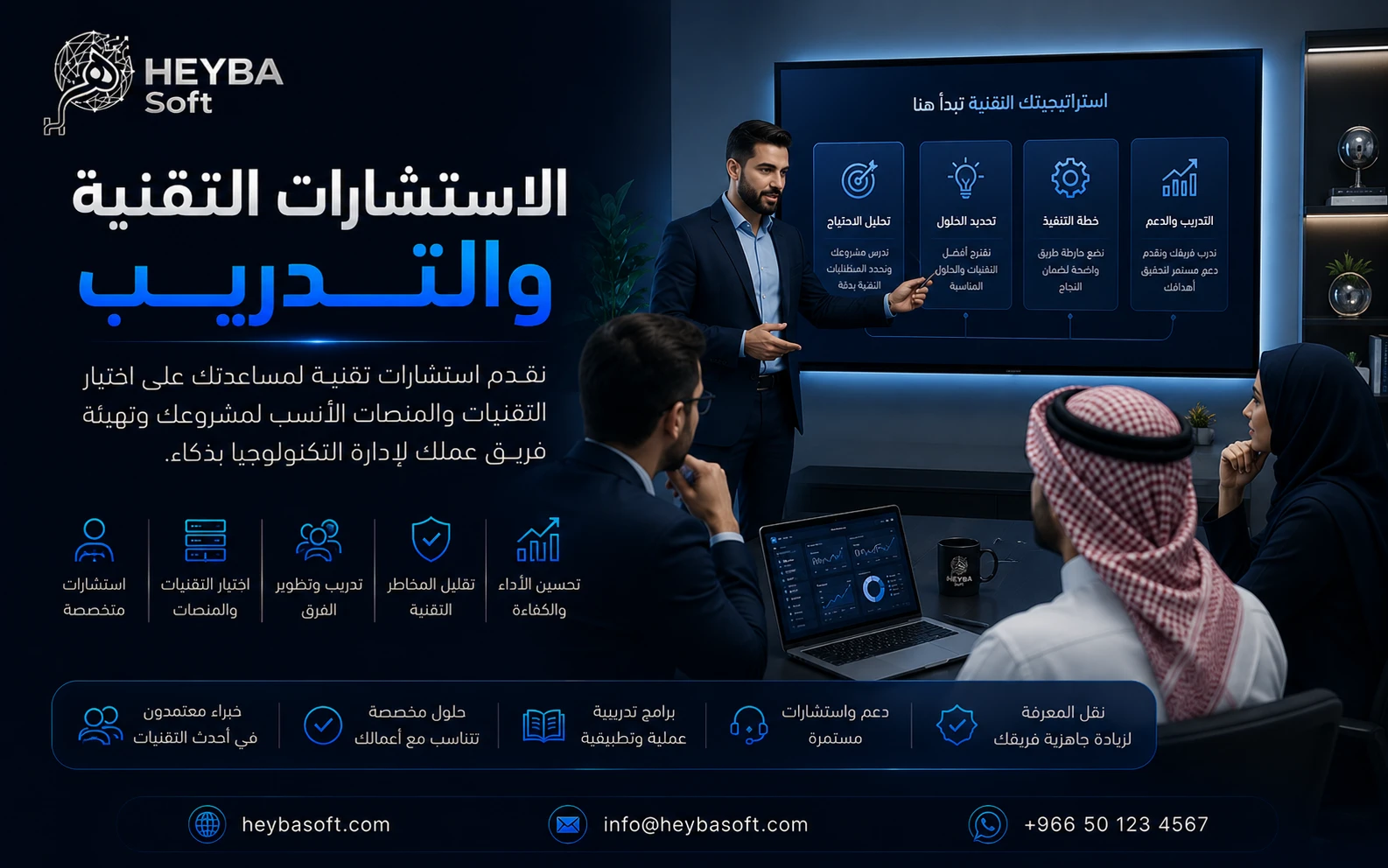 الاستشارات التقنية والتدريب