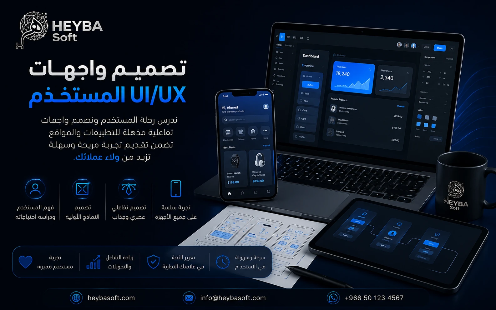 تصميم واجهات المستخدم UI/UX